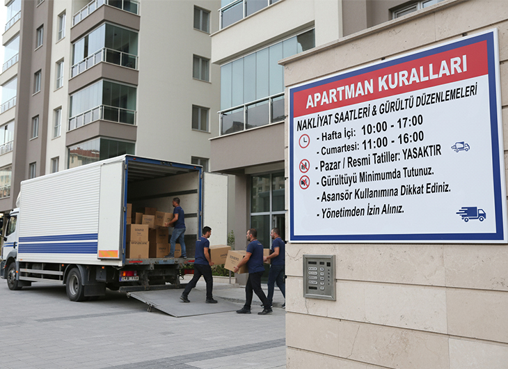 Apartman Kuralları: Nakliyat Saatleri ve Gürültü Düzenlemeleri